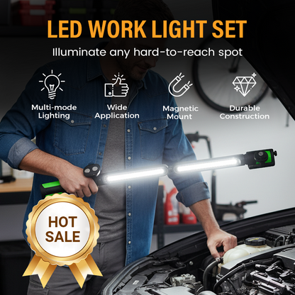 Set di luci da lavoro a LED magnetiche e ricaricabili