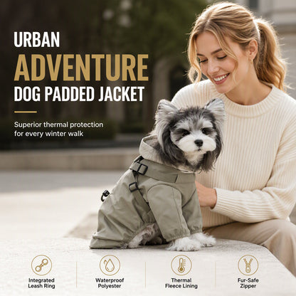 🐶 SCONTO DEL 50%! 🧥 Cappottino imbottito per cani – Calore invernale impermeabile e antivento ✨