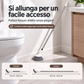 📢 SUBITO IL 50% DI SCONTO! ⏰Spazzola di pulizia telescopica | Spazzola per angoli difficili da raggiungere🚽