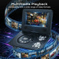 📀🎮 Lettore DVD/EVD Portatile da 7,8 Pollici con Funzione Giochi – Intrattenimento Ovunque, Spedizione Gratuita ✨