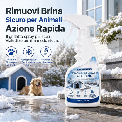 Spray Antighiacciante e Rompighiaccio per Esterni
