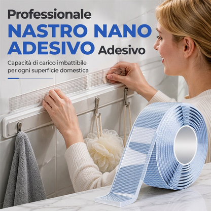 Nastro di montagna nano trasparente senza traccia