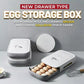 (🔥מבצע חם עכשיו - 49% הנחה) קופסת אחסון ביצים מסוג מגירה חדשה