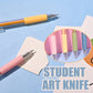 עט סכין תלמיד מצויר-איסוף (סט אחד/6 חלקים)
