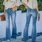 ג'ינס מתרחב וינטג' גבוה משנות ה-70